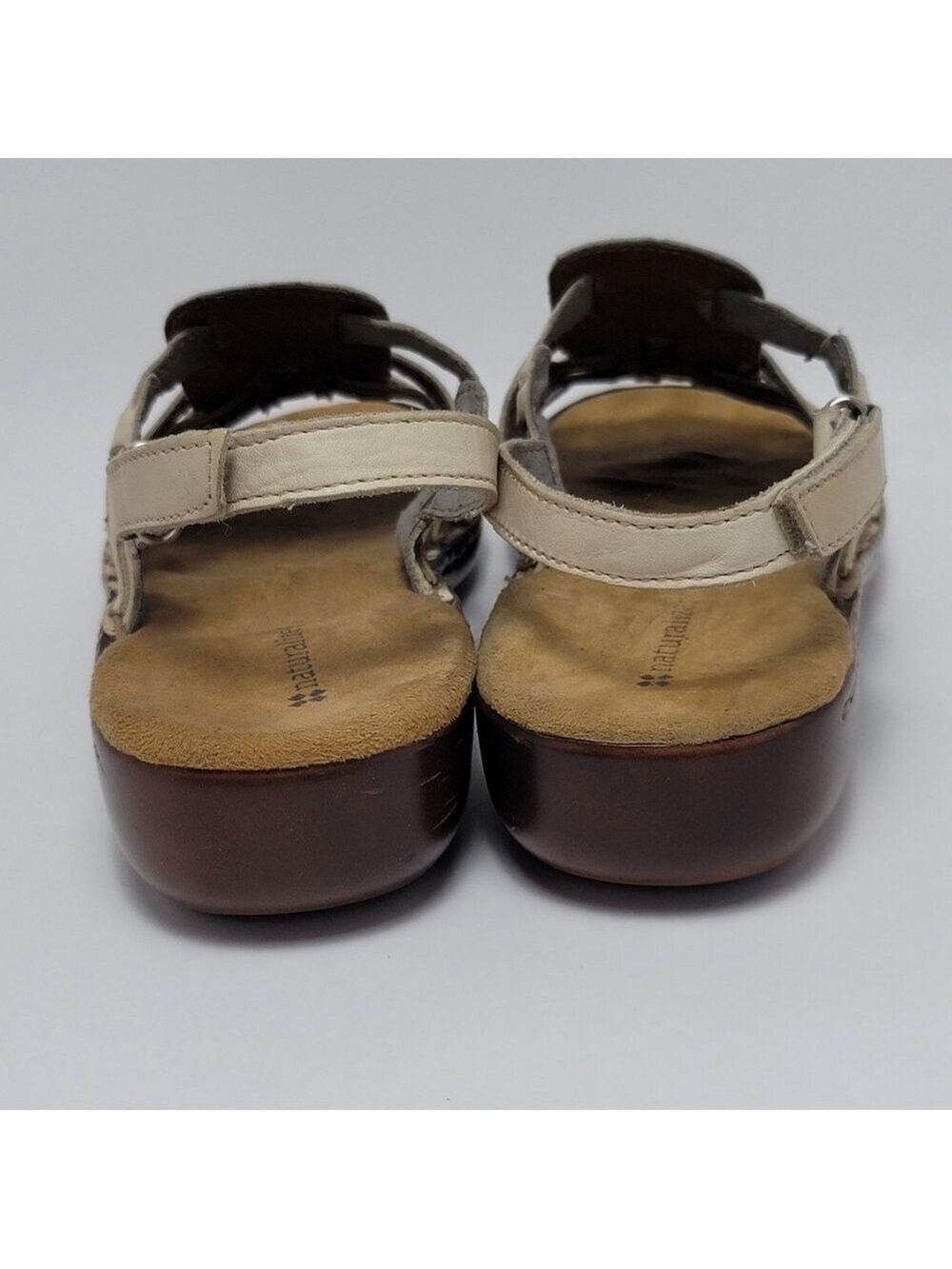 Naturalizer Pompano Leather Fisherman Slingback Casual Comfort Sandals Size 8.5 - Picture 8 of 11